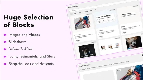 Block Star: Page Builder screenshot