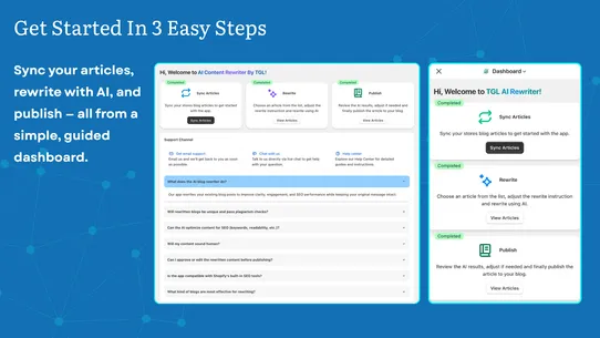 AI Content Rewriter by TGL screenshot