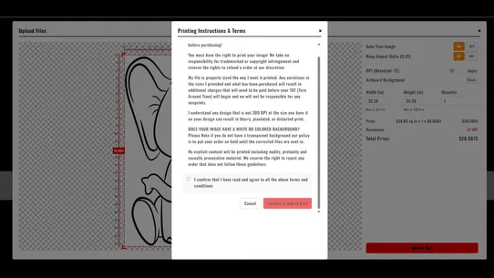 Trimly ‑ DTF screenshot