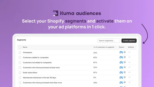 Kuma Audiences screenshot