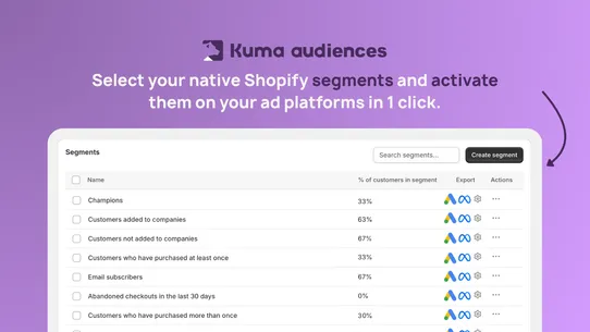 Kuma Audiences screenshot