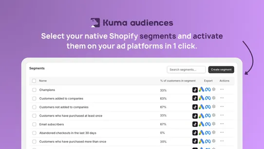 Kuma Audiences screenshot