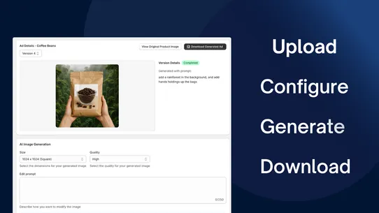 ADYKO: Turn Images Into Ads screenshot