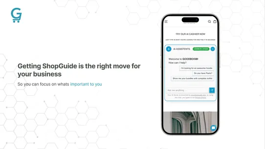 ShopGuide | Your AI Shop Agent screenshot
