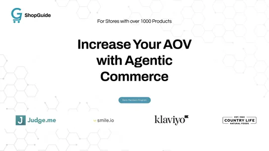 ShopGuide | Agentic Commerce screenshot