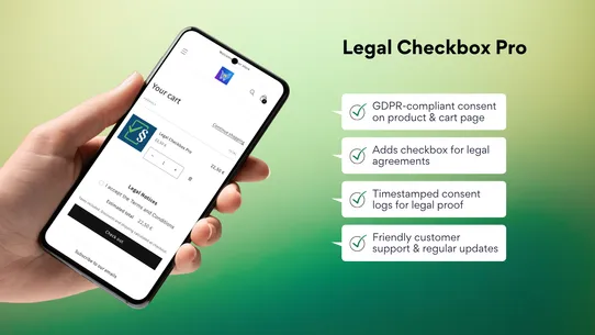 Legal Checkbox Pro screenshot
