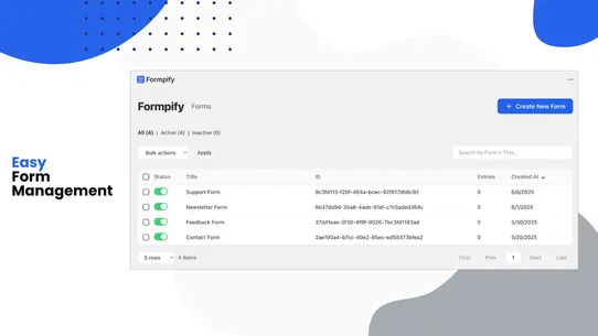 Formpify screenshot