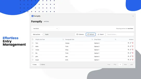 Formpify screenshot