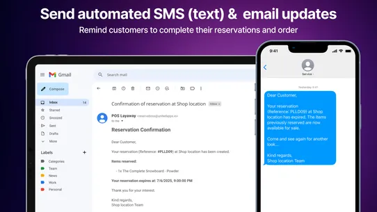 UnitedApps Layaway Deposits screenshot