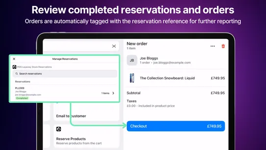 UnitedApps Layaway Deposits screenshot