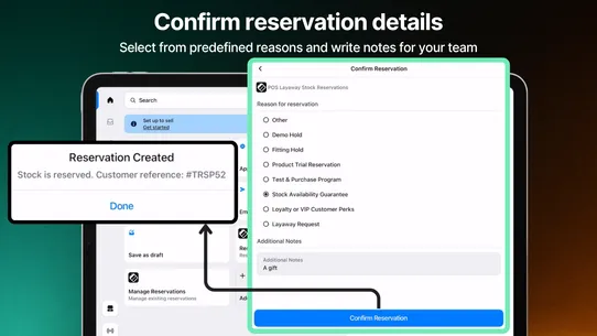 UnitedApps Layaway Deposits screenshot