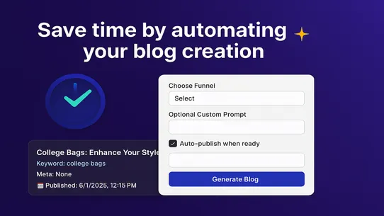 Auto Blog by Afily screenshot
