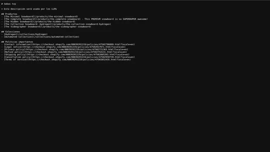 LLMs.txt Generator screenshot