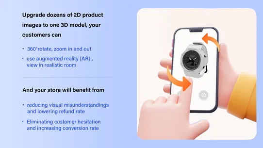 3D &amp; AR Customize Products 360 screenshot