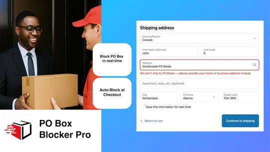 PO Box Blocker Pro screenshot