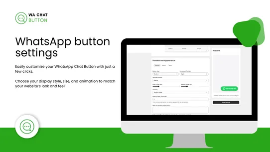 Floating Chat Button screenshot