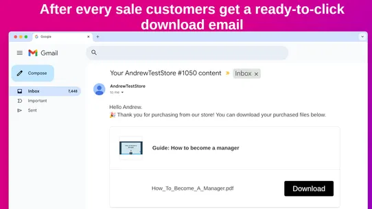Digital Downloads App: ByteBox screenshot