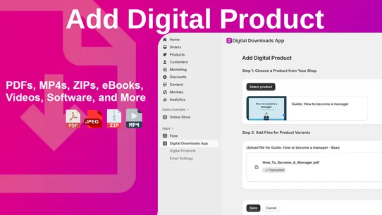 Digital Downloads App: ByteBox screenshot