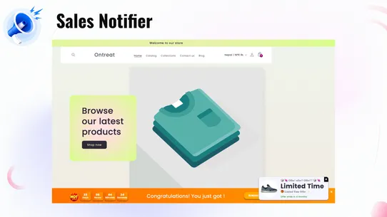 Oct: Sales Notifier screenshot