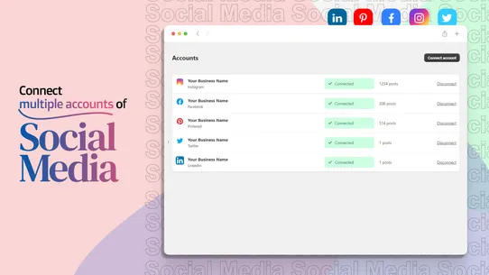 SS ‑ Social media AI Auto Post screenshot