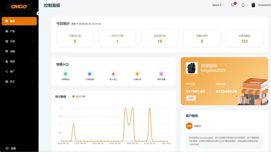 OMGO‑Dropshipping screenshot