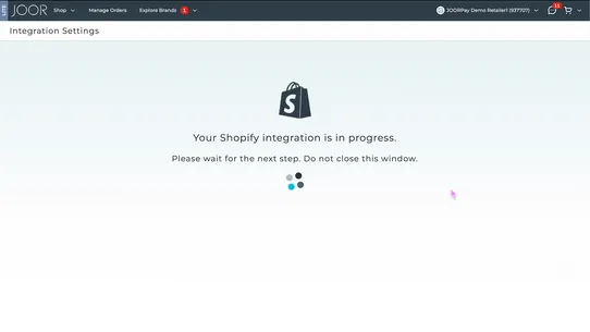 JOOR: Retailer Product Sync screenshot