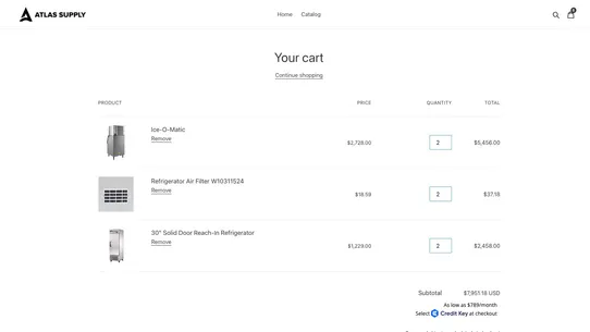 Credit Key B2B BNPL Messaging screenshot