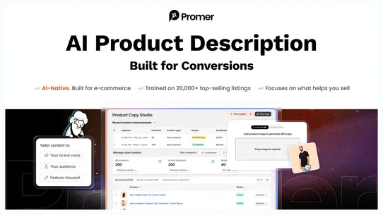AI Product Description screenshot