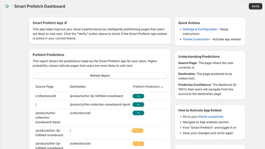 Smart Prefetch screenshot