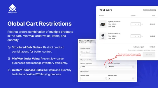 MultiVariants ‑ Bulk Order screenshot