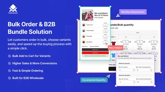 MultiVariants ‑ Bulk Order screenshot