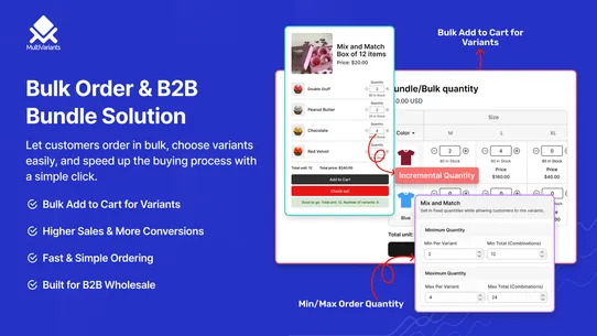 MultiVariants ‑ Bulk Order screenshot