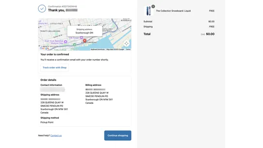 Cornerdrop Pickup Points screenshot