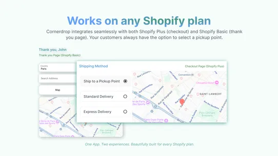 Cornerdrop Pickup Points screenshot