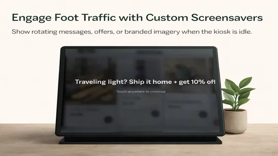Kiosk ‑ Store Check‑In screenshot