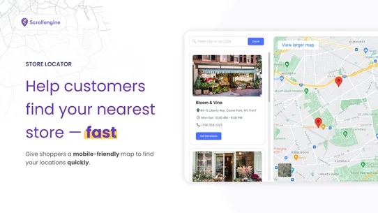 Store Locator Map: SE screenshot