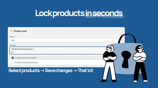Behind Lock: Email Capture screenshot