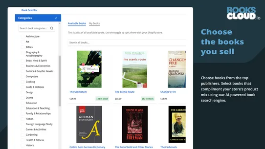 BooksCloud: Books on Demand screenshot