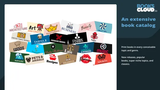 BooksCloud: Books on Demand screenshot