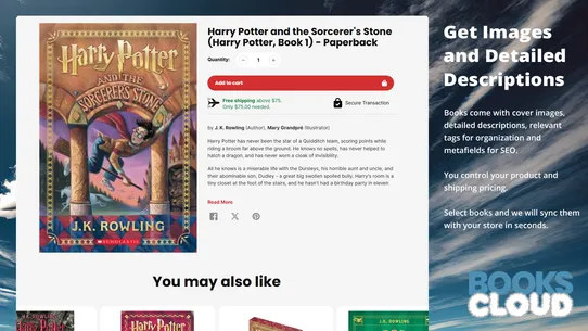 BooksCloud: Book Dropshipping screenshot