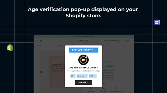 Milople Age Verification screenshot