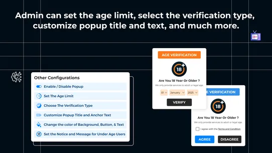 Milople Age Verification screenshot