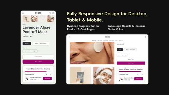 Skywalk Free Shipping Upsell screenshot