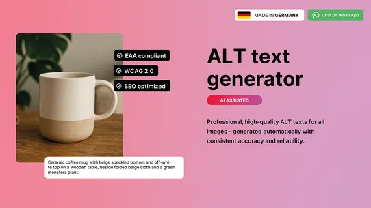 Describerry ‑ Image ALT Texts screenshot