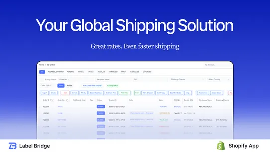 Label Bridge – Smart Shipping screenshot