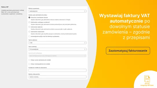 wFirma | Integracja od WP Desk screenshot