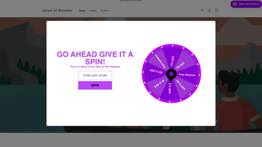 Spinorama screenshot