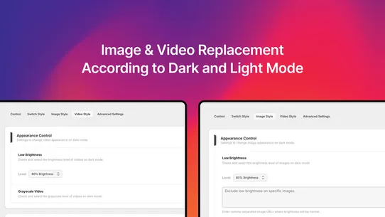 Darklix ‑ Dark Mode Switcher screenshot