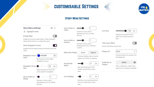 Easy Highlights Menu screenshot