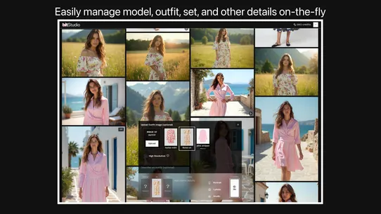 bitStudio | AI Fashion Studio screenshot